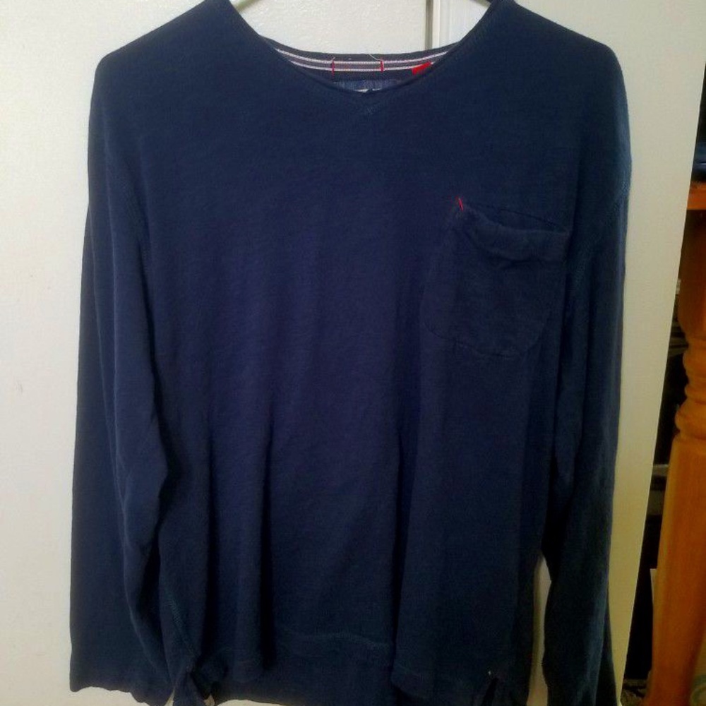 Robert Graham Dark Blue Shirt Sz. L